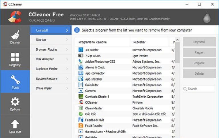 Tải CCleaner Full Crack Miễn Phí Mới Nhất 2025 + Hướng Dẫn Cài Đặt A-Z