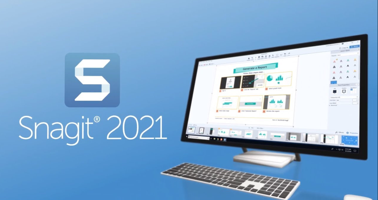 Tải TechSmith Snagit 2021 – Phần mềm quay màn hình máy tính